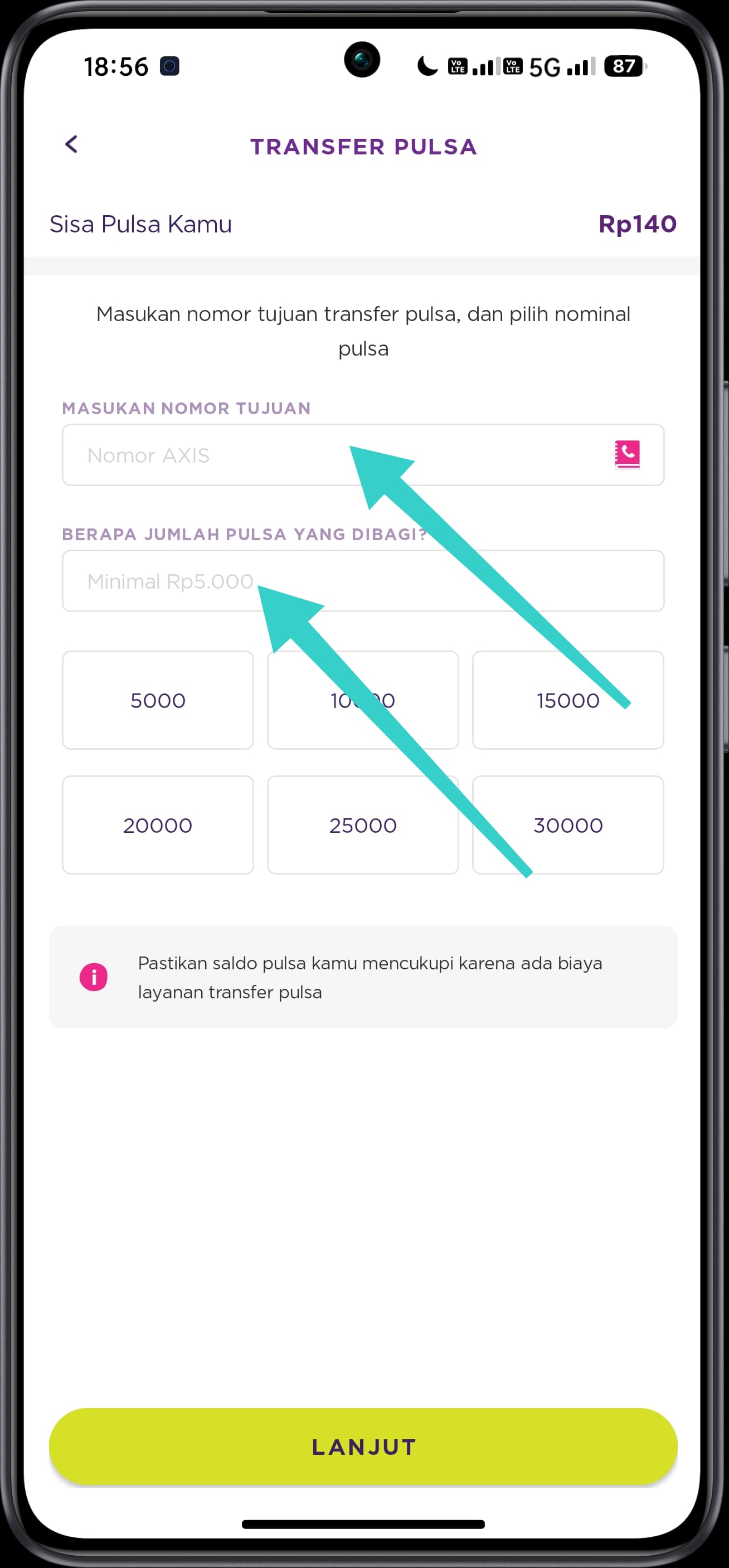 Langkah 3