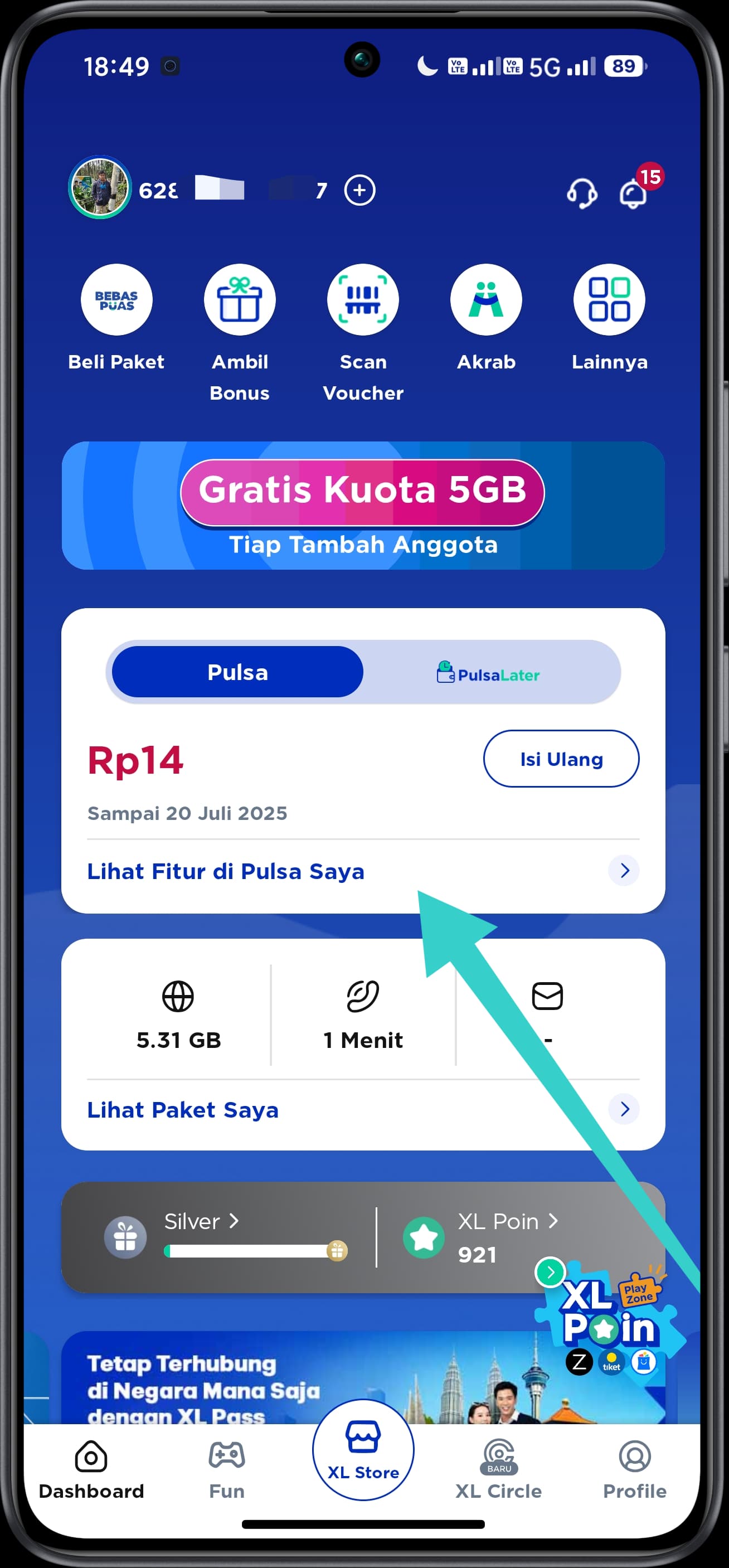 Langkah 1